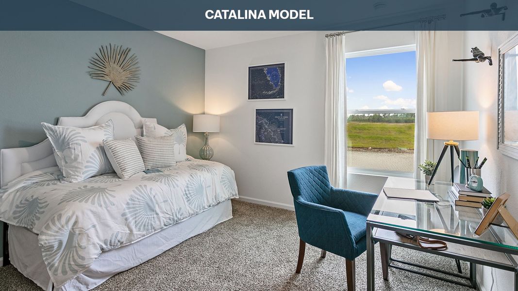 Representative furnished interior of a home built from the Catalina by D.R. Horton in Copes Landing, Jacksonville (Image 17). Representative furnished interior of a home built from the Catalina by D.R. Horton in Copes Landing, Jacksonville (Image 17).