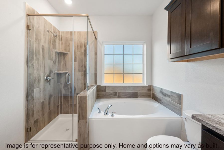Furnished interior view inside a new home in , Brenham (Image 5).