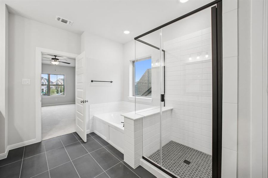 Furnished interior view inside a new home in Karis - Cottage Series, Crowley (Image 13).