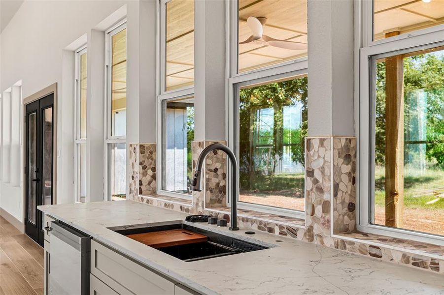 Furnished interior view inside a new home in , Joshua (Image 6).