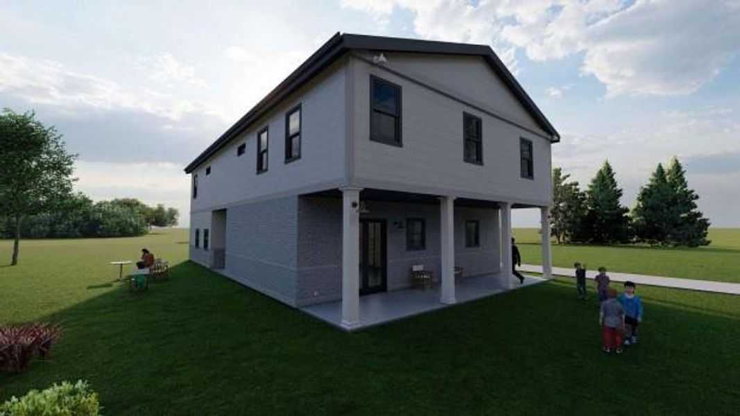 Front exterior of a new home in , Rex, GA, highlighting curb appeal (Image 1).