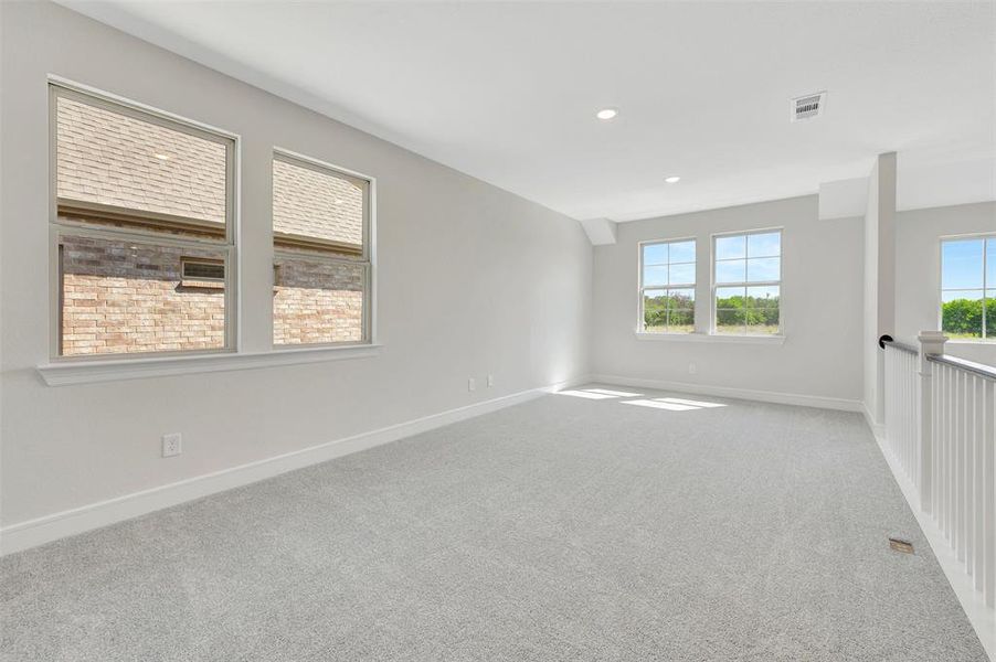 Spacious, unfurnished interior of a new home in Wellington, Haslet (Image 23). Spacious, unfurnished interior of a new home in Wellington, Haslet (Image 23).
