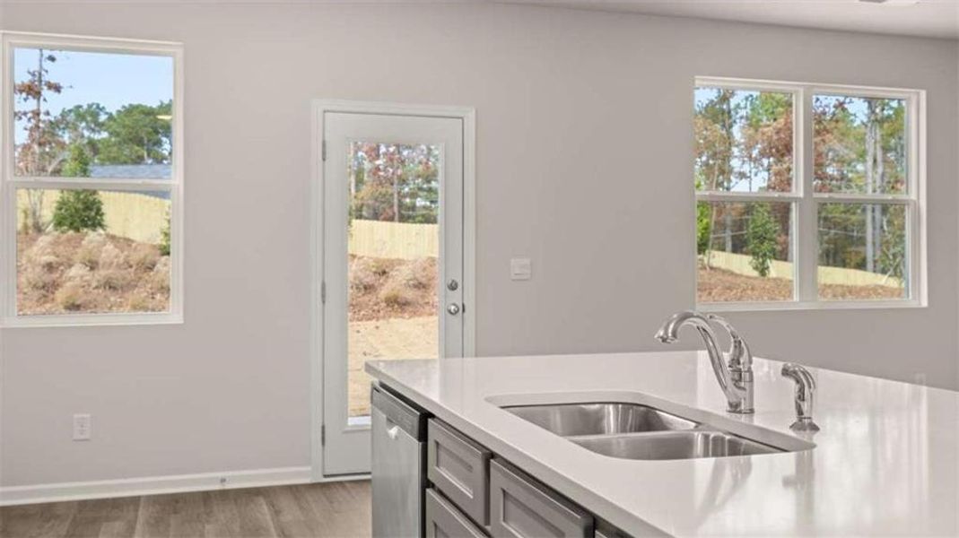 Close-up of interior finishes inside a home in WillowBrook, Winder (Image 14).