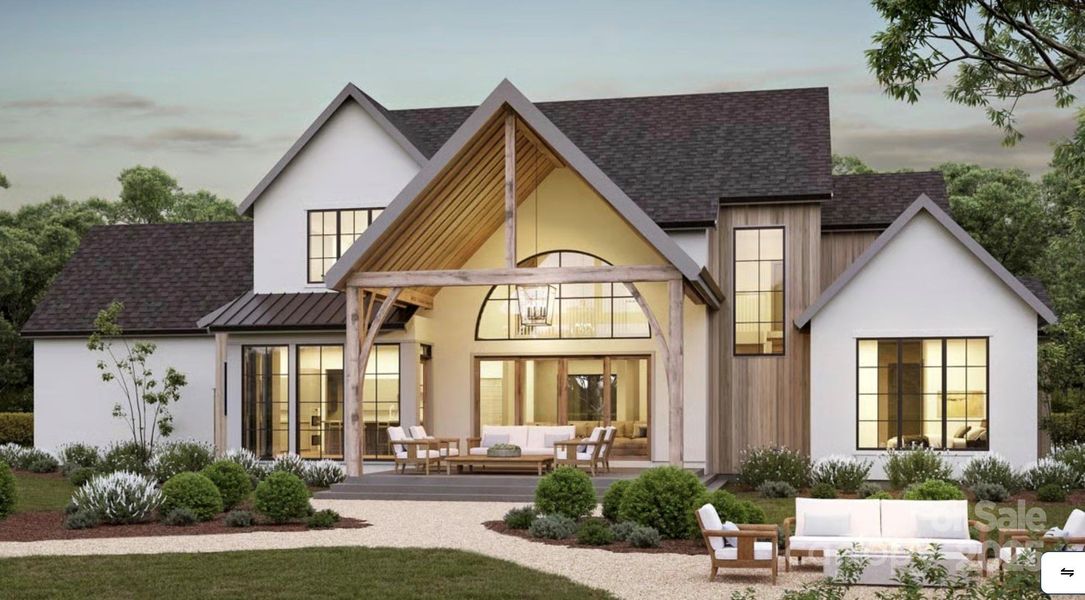 Exterior details and patio area of a home in , Waxhaw (Image 2). Exterior details and patio area of a home in , Waxhaw (Image 2).