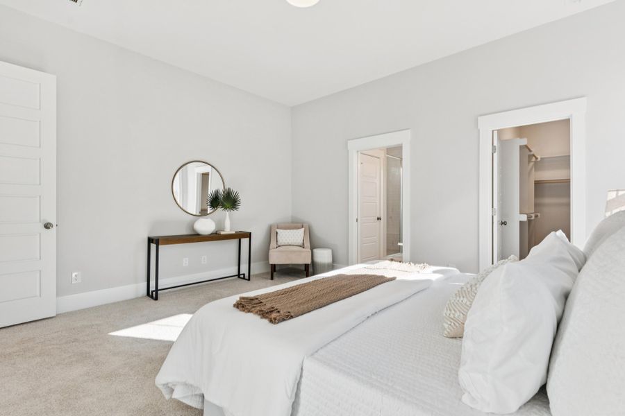 Furnished interior view inside a new home in , Summerville (Image 19). Furnished interior view inside a new home in , Summerville (Image 19).