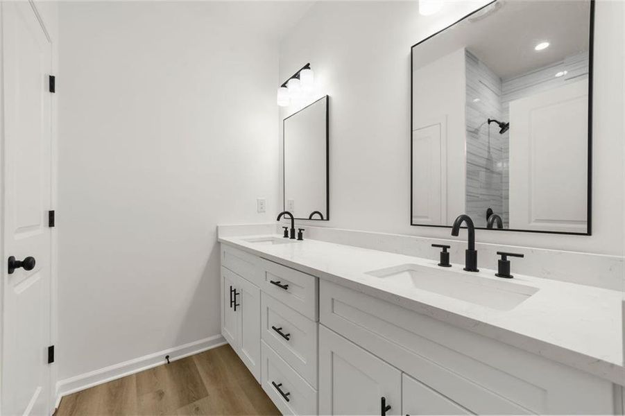 Furnished interior view inside a new home in , Atlanta (Image 15).