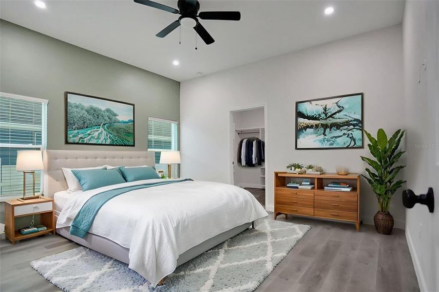 Furnished interior view inside a new home in , New Port Richey (Image 11).