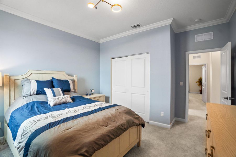 Furnished interior view inside a new home in , Loxahatchee (Image 37).