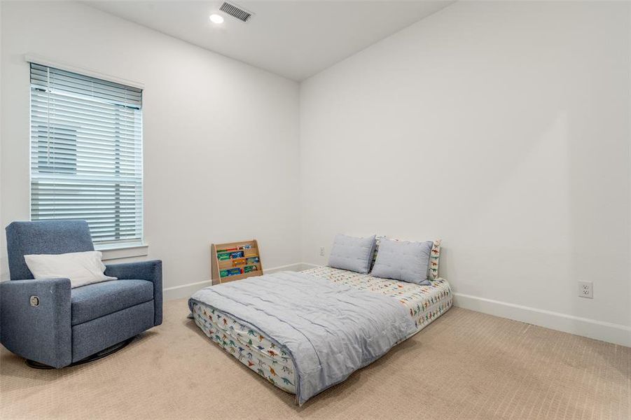 Furnished interior view inside a new home in Painted Tree - South, McKinney (Image 28).