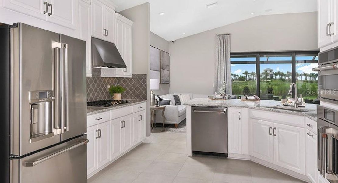 Furnished interior view inside a new home in The Cove at West Port, Port Charlotte (Image 9).