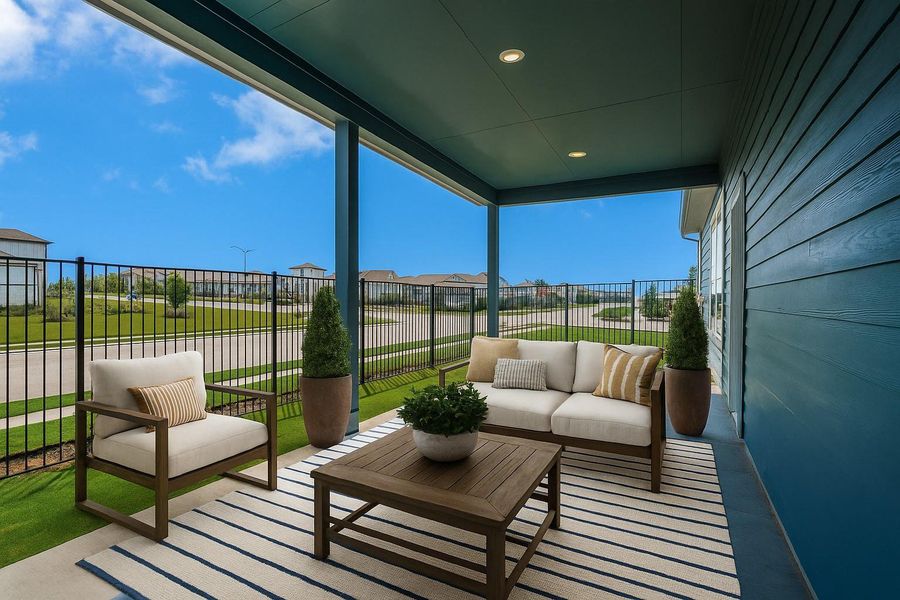 *Virtually Staged Patio*