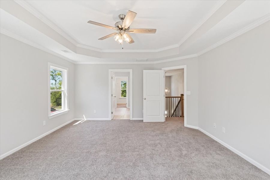 Spacious, unfurnished interior of a new home in Crawford Creek, Grovetown (Image 30).