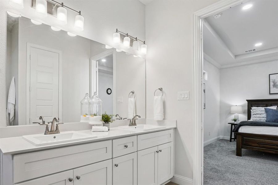 Furnished interior view inside a new home in , Plano (Image 12). Furnished interior view inside a new home in , Plano (Image 12).