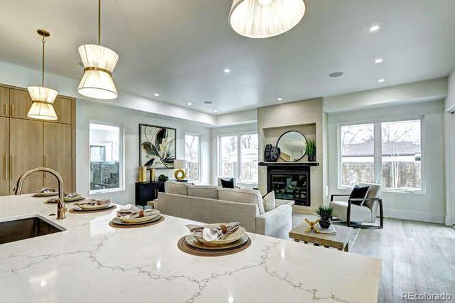 Furnished interior view inside a new home in , Englewood (Image 30). Furnished interior view inside a new home in , Englewood (Image 30).