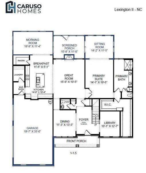 1st Level Floor Plan 1st Level Floor Plan