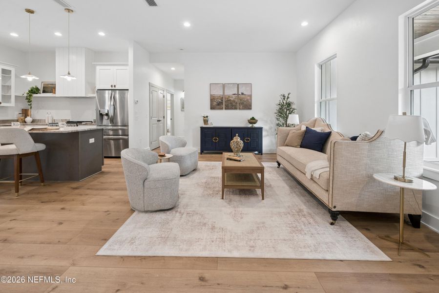 Furnished interior view inside a new home in , Starke (Image 8).