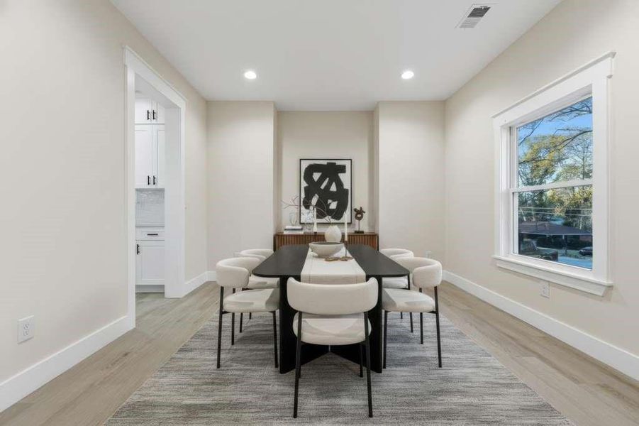 Furnished interior view inside a new home in , Conyers (Image 16).