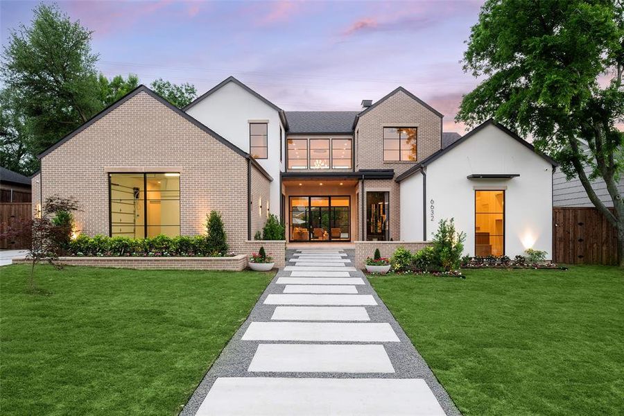 Front exterior of a new home in , Dallas, TX, highlighting curb appeal (Image 2). Front exterior of a new home in , Dallas, TX, highlighting curb appeal (Image 2).