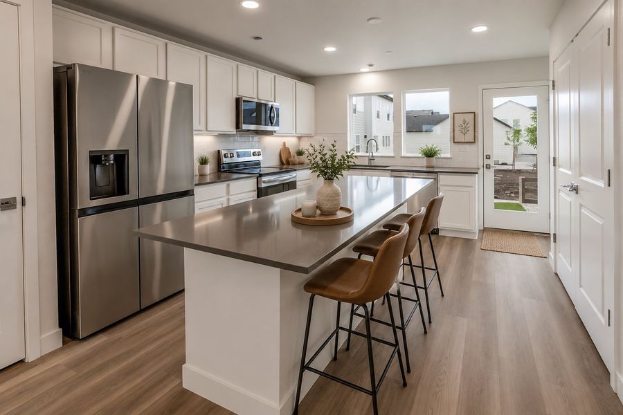 Furnished interior view inside a new home in Bloom, Fort Collins (Image 8).