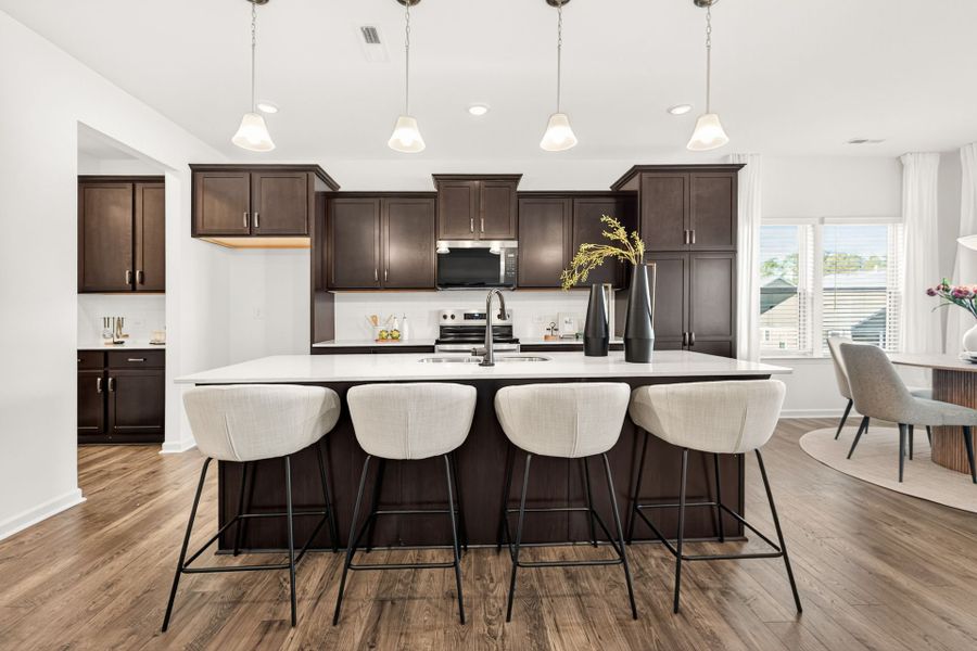 Furnished interior view inside a new home in Edgewater - The Links, Lancaster (Image 3).