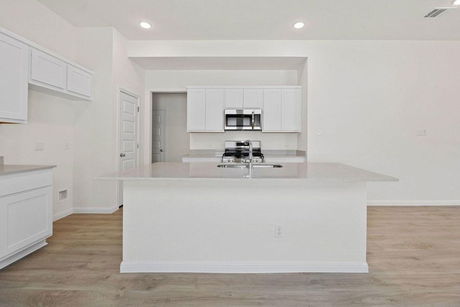 Furnished interior view inside a new home in Trinity Ranch, Elgin (Image 6).