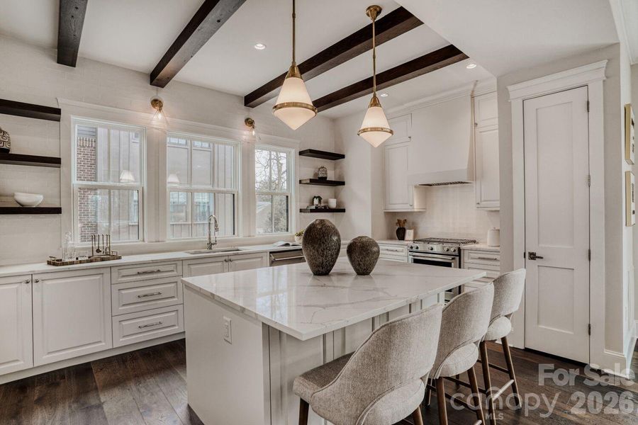 Furnished interior view inside a new home in , Charlotte (Image 20).