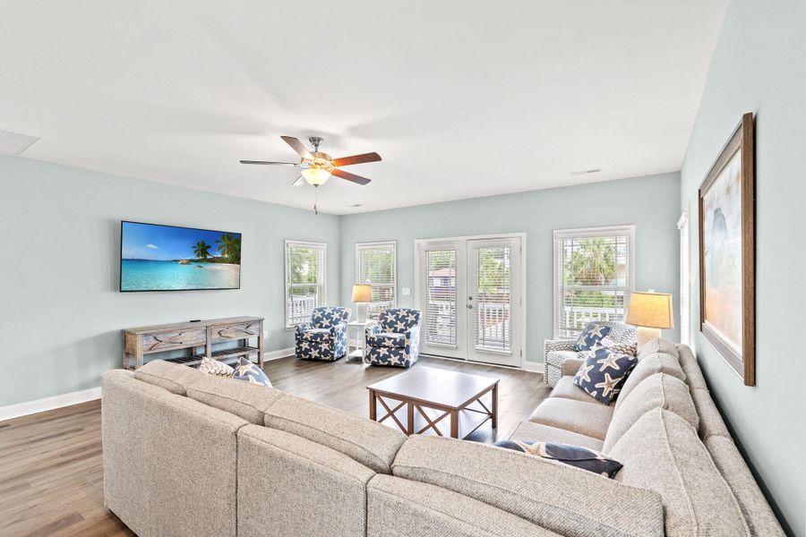 Furnished interior view inside a new home in , Surfside Beach (Image 8).