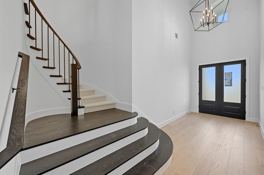 Furnished interior view inside a new home in Star Trail: 55ft. lots, Prosper (Image 10). Furnished interior view inside a new home in Star Trail: 55ft. lots, Prosper (Image 10).