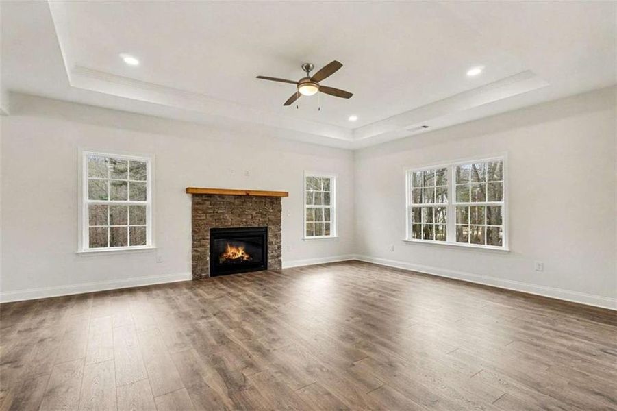 Spacious, unfurnished interior of a new home in , Douglasville (Image 15). Spacious, unfurnished interior of a new home in , Douglasville (Image 15).