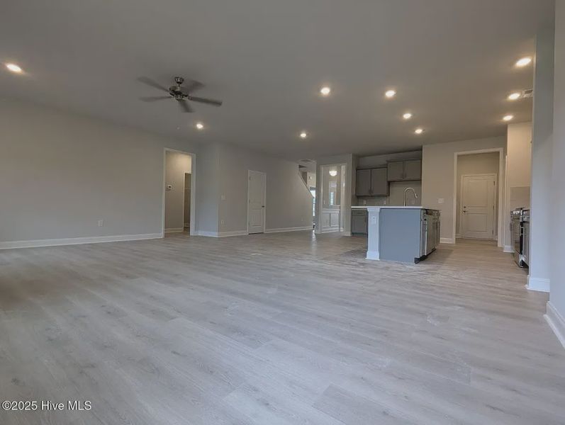 Spacious, unfurnished interior of a new home in Hidden Lake Estates, Greenville (Image 10).