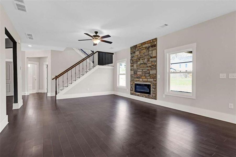 Spacious, unfurnished interior of a new home in , Conyers (Image 22).