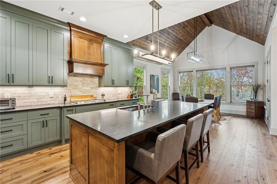 Furnished interior view inside a new home in , Dahlonega (Image 40).