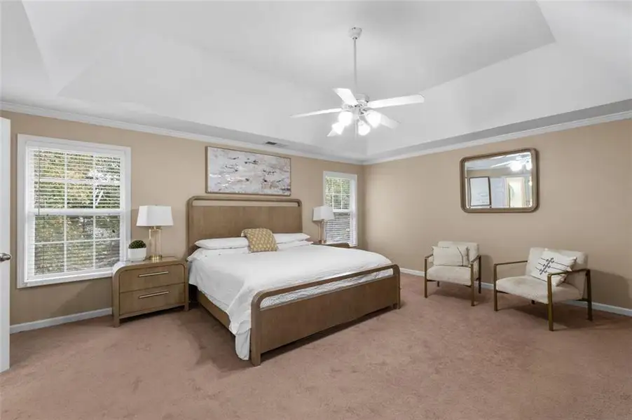 Furnished interior view inside a new home in , Hiram (Image 14). Furnished interior view inside a new home in , Hiram (Image 14).