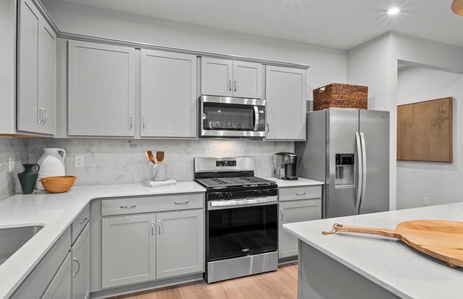 Furnished interior view inside a new home in Sparrow Creek, Boiling Springs (Image 11).
