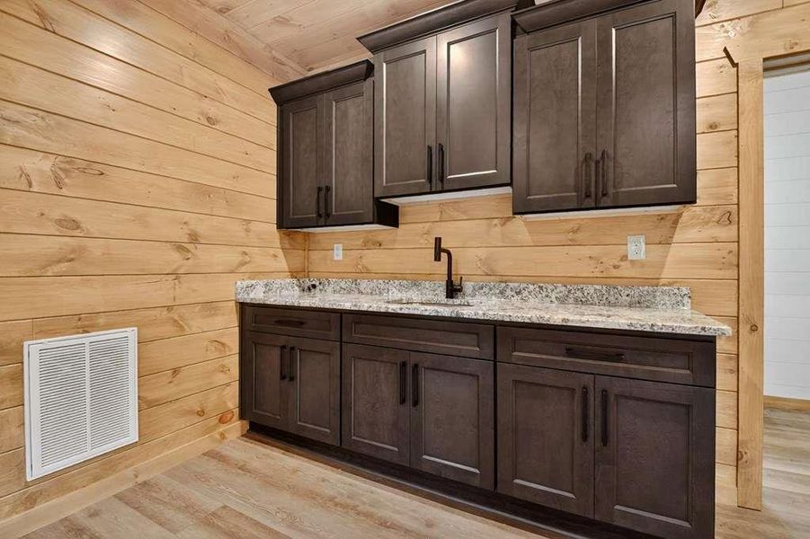 Furnished interior view inside a new home in , Blue Ridge (Image 10).