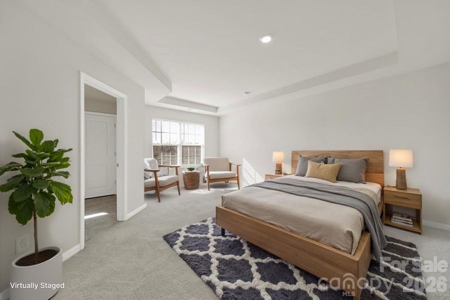 Furnished interior view inside a new home in , Fort Mill (Image 14). Furnished interior view inside a new home in , Fort Mill (Image 14).