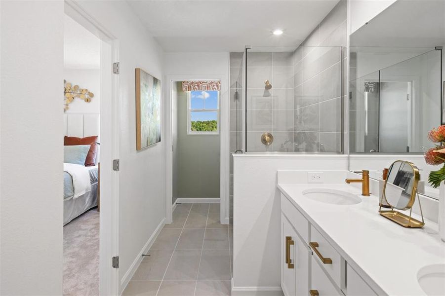 Furnished interior view inside a new home in Hickory Grove, Winter Springs (Image 10).