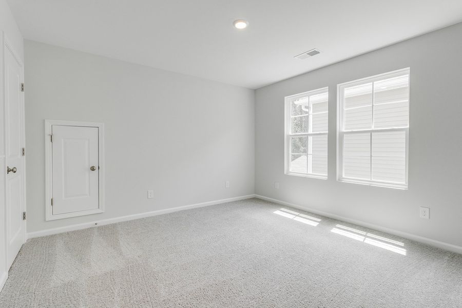 Spacious, unfurnished interior of a new home in Ellington, Elgin (Image 34). Spacious, unfurnished interior of a new home in Ellington, Elgin (Image 34).