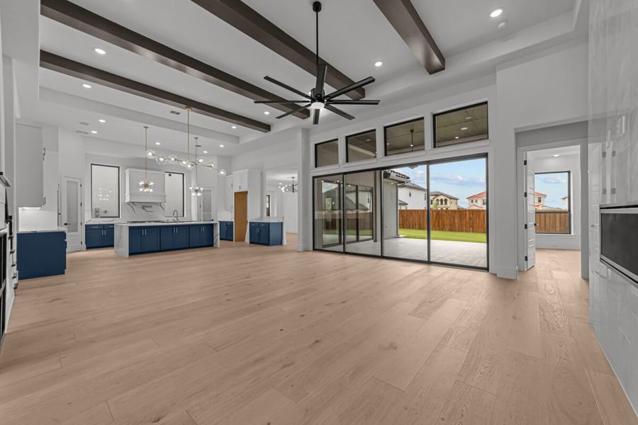 Representative unfurnished interior of a home built from the Grandview by Landon Homes in Lexington Frisco, Frisco (Image 6). Representative unfurnished interior of a home built from the Grandview by Landon Homes in Lexington Frisco, Frisco (Image 6).