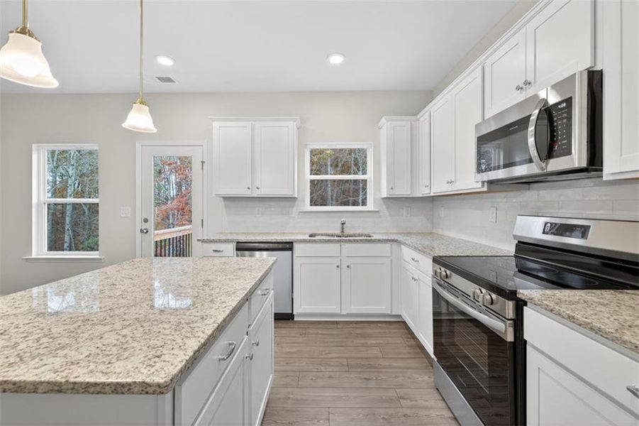Furnished interior view inside a new home in Roxeywood Park, Winder (Image 8). Furnished interior view inside a new home in Roxeywood Park, Winder (Image 8).