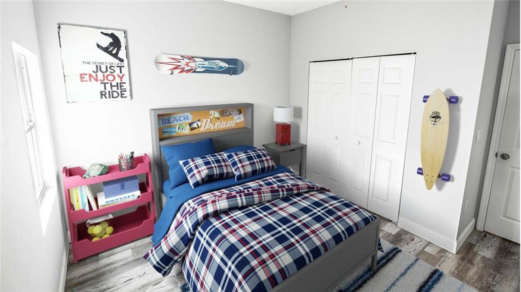 Furnished interior view inside a new home in , Dunnellon (Image 11).