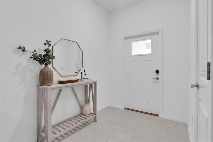 Furnished interior view inside a new home in , New Port Richey (Image 6).