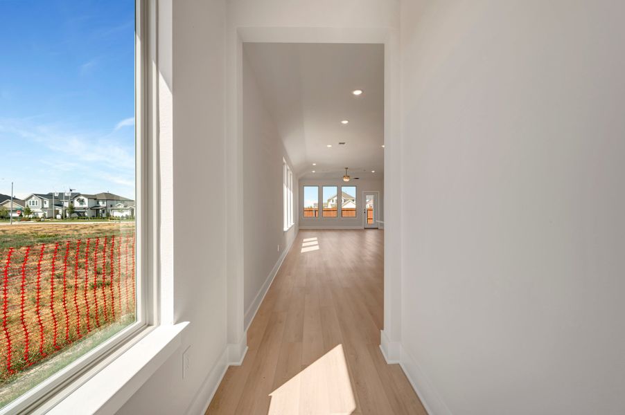 Spacious, unfurnished interior of a new home in The Meadows, Denton (Image 15). Spacious, unfurnished interior of a new home in The Meadows, Denton (Image 15).