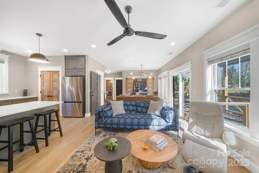 Furnished interior view inside a new home in , Asheville (Image 32). Furnished interior view inside a new home in , Asheville (Image 32).