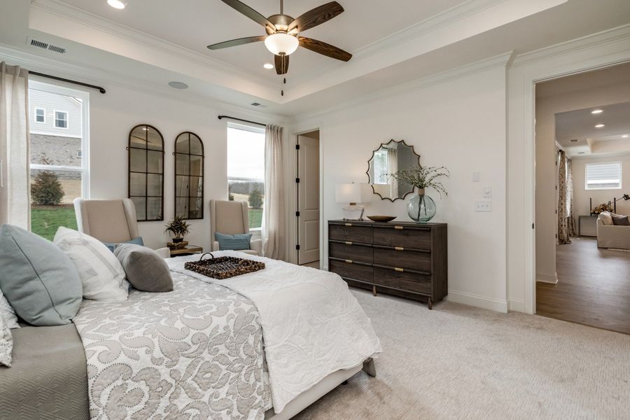 Representative furnished interior of a home built from the Harland by Celebration Homes in Annecy, Nolensville (Image 21).