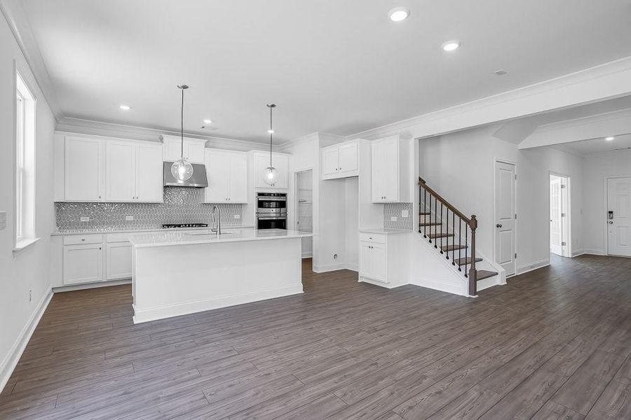 Furnished interior view inside a new home in Auburn Glen, Dacula (Image 6).