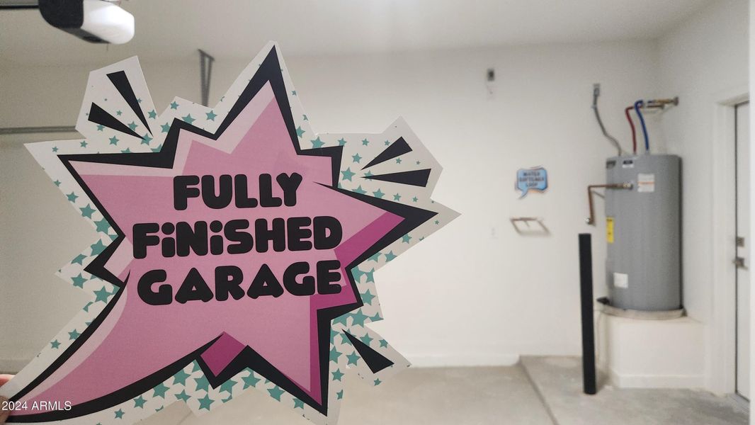 Fully Finished Garage