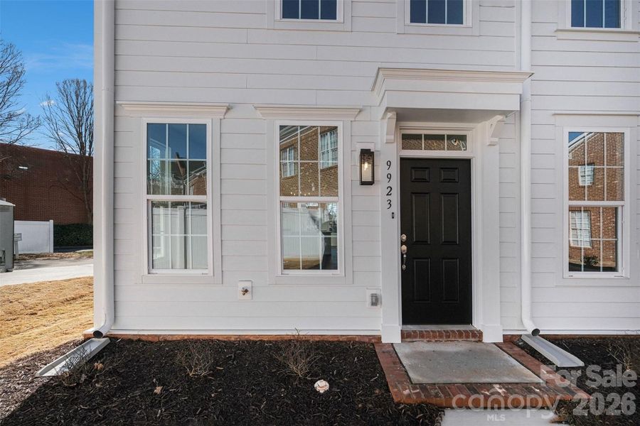Exterior details and patio area of a home in , Huntersville (Image 4).