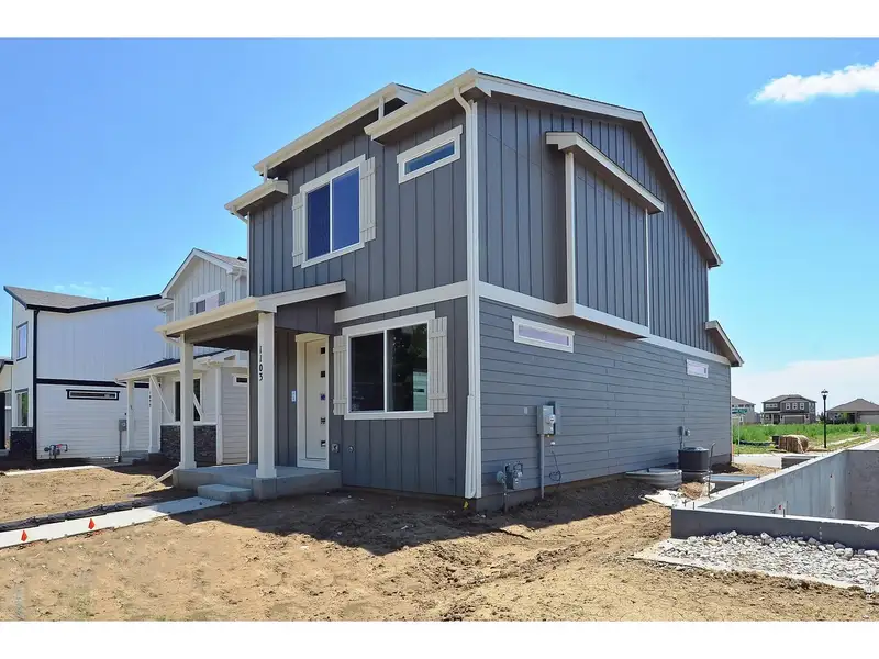 Exterior details and patio area of a home in , Berthoud (Image 3).