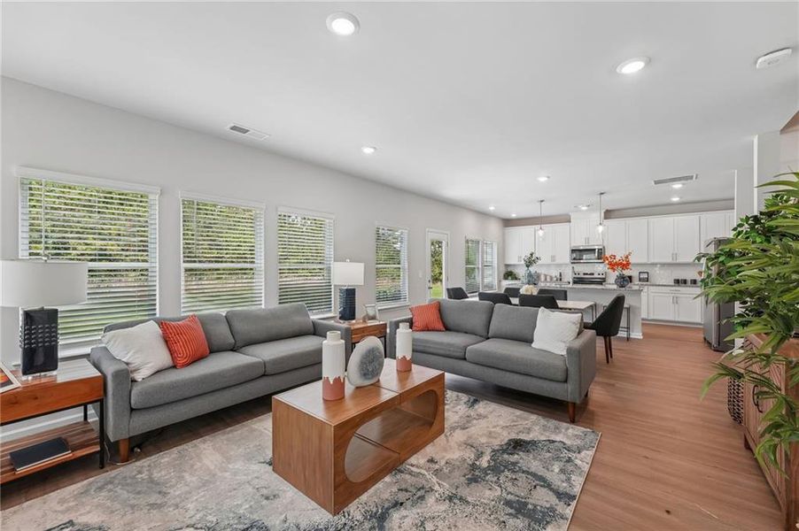 Furnished interior view inside a new home in Manning Mill, Adairsville (Image 55).
